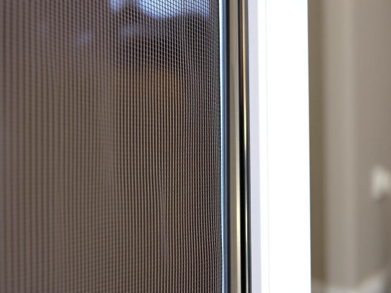 After — Screen & Track Cleaning — Sliding-door track detail — Etobicoke